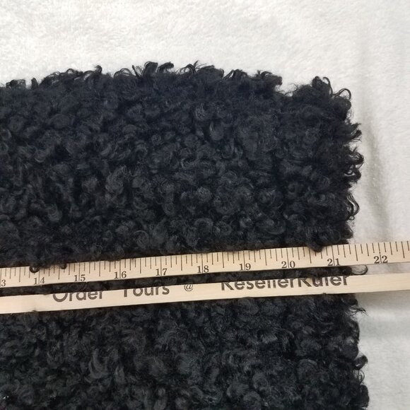 NEW Walter Baker Size M Amanda Fuzzy Jacket in Black Hooded NWT $398 - Picture 10 of 10